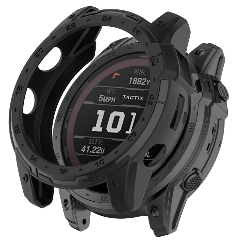 ป้องกันหน้าจอสำหรับ Garmin Enduro2 Tactix7สมาร์ทวอท์ชป้องกัน Bumper Shell ป้องกันสำหรับ Enduro 2