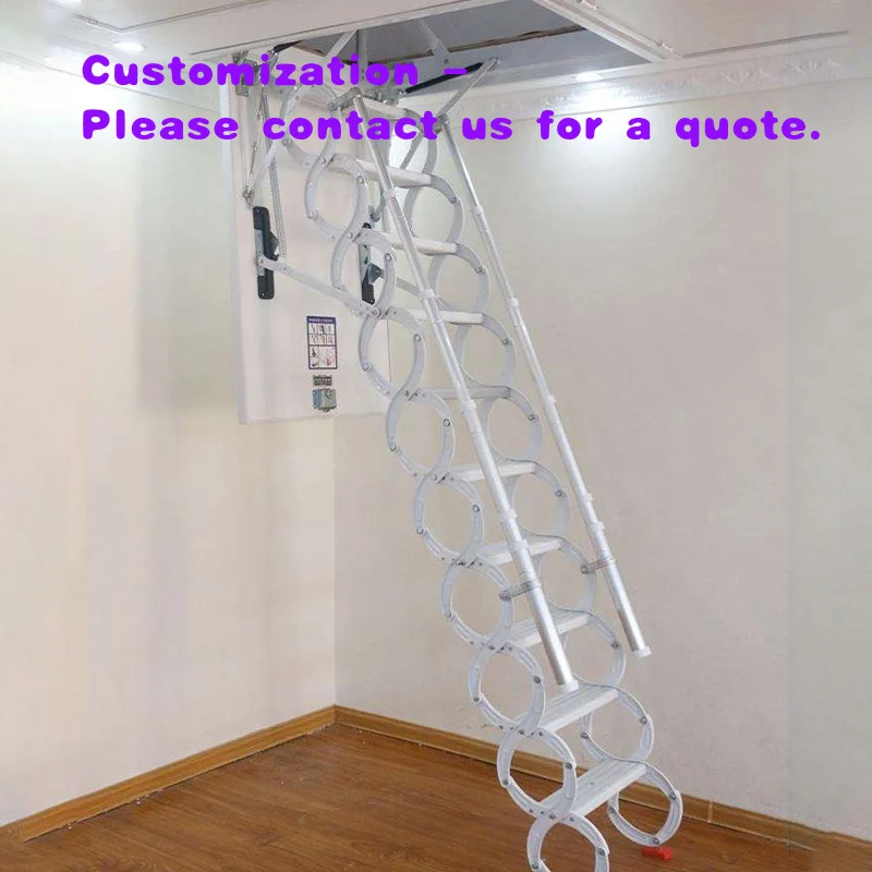 custom.Revolutionary Wall - Mounted Retractable Staircase with Foldable Structure