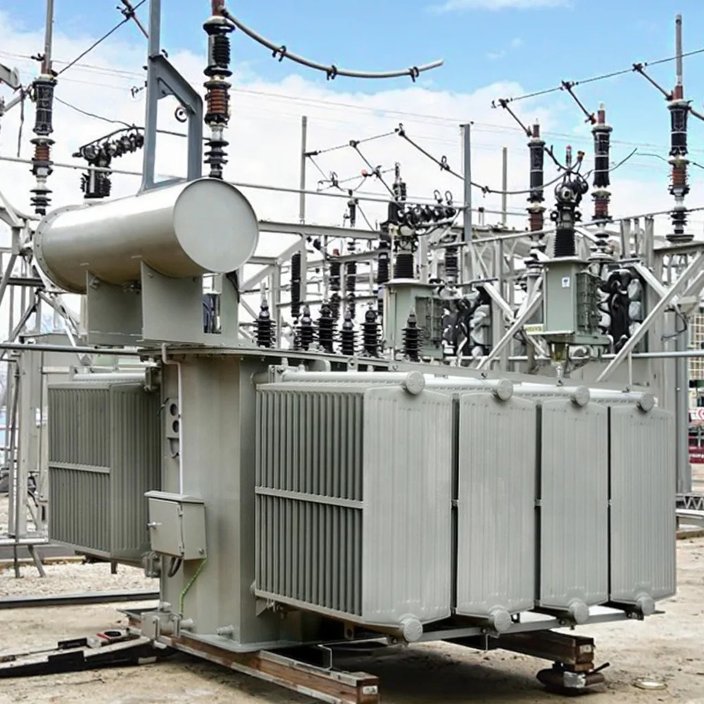 33KV 35KV High Voltage Electricity Power Distribution 33KV 5000 Kva Step Down Oil Immersed Electric Transformer