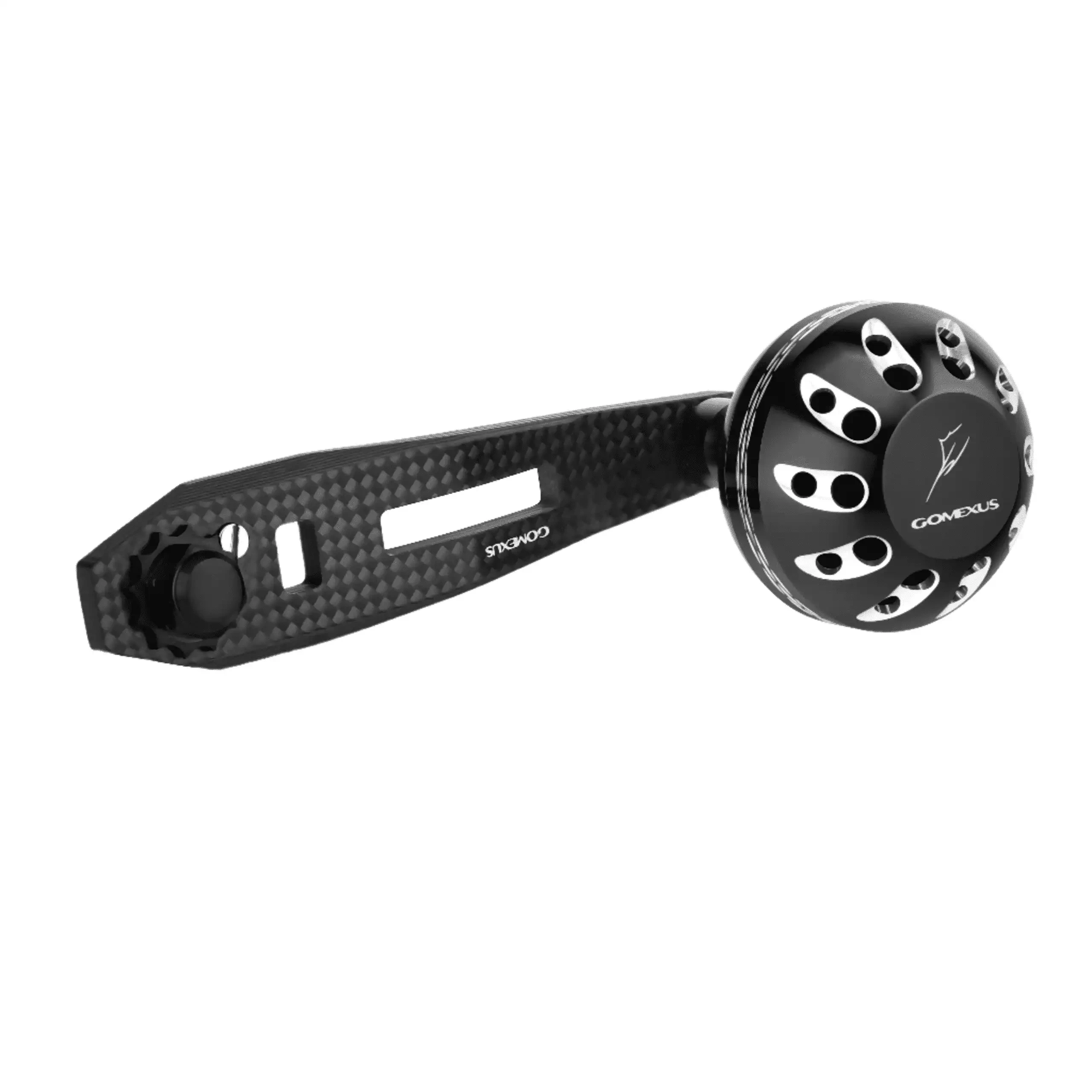 Gomexus Carbon-Griff für Baitcasting-Rollen mit Aluminium-Knopf LC-A38 – Detail 11