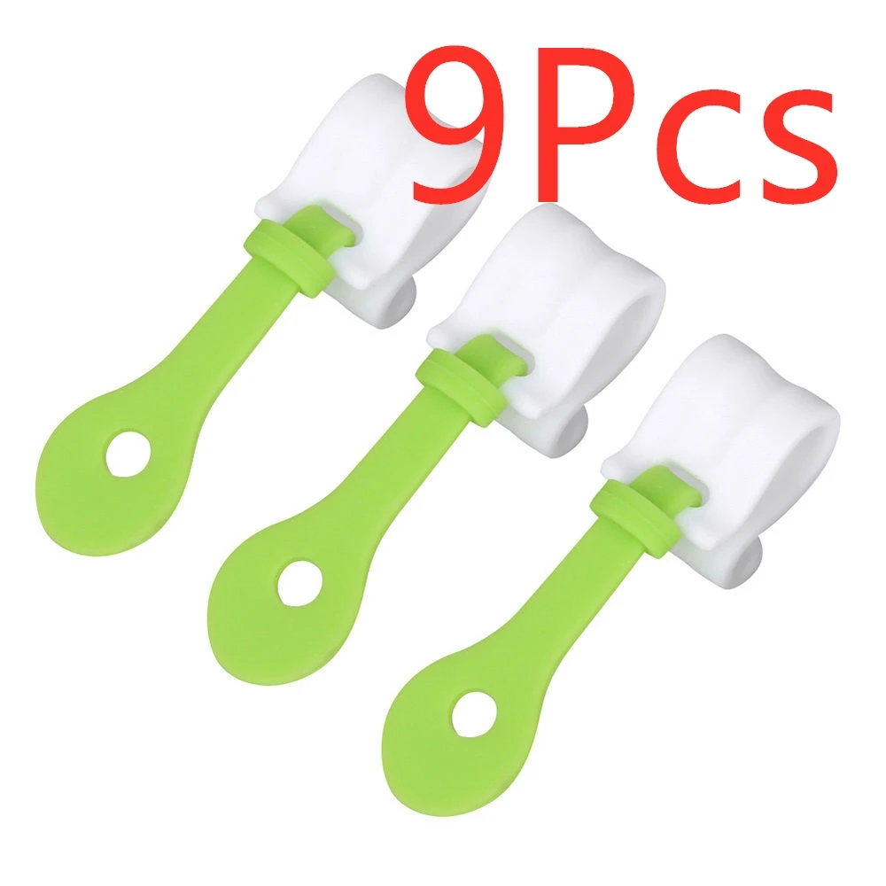 Cake Decorating Bag Clips Fondant Frosting Piping Bags Icing Cake Cupcakes Ice Piping Bag Buckles Reusable Baking Tools