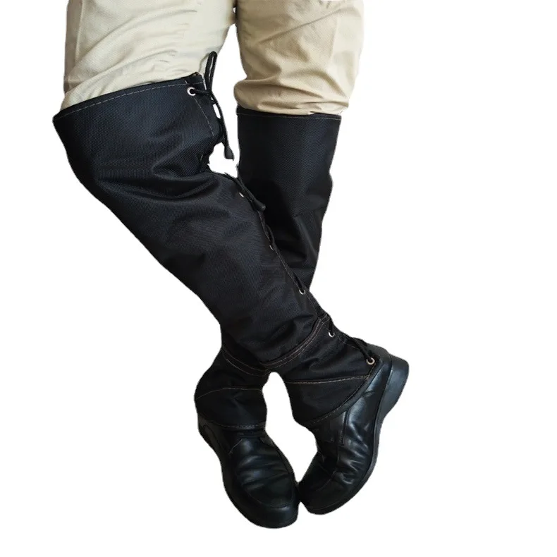 Protectores de Piernas para Deportes al Aire Libre, Protección Contra Mordeduras de Serpientes, Protectores de Piernas Antipinchazos para Caza, Polainas de Protección para Esquí