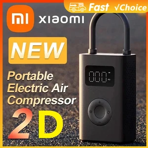 NUEVA XIAOMI MIJIA Tesoro Inflable Aire Compressor 2d 2000mAh Bomba de aire inflador portátil 2D para bicicleta Bola de motocicleta 12 Mejor control de viajes gigantes de ventas - №12