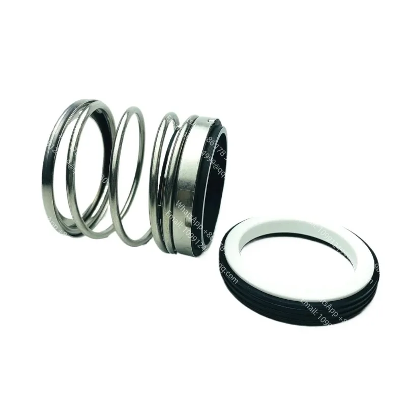 Sellos Mecánicos para Ejes BIA-25, Sello de Bomba Sumergible de Elastómero de Resorte Único, Tamaño del Eje 25mm, Material CAR/CER/NBR