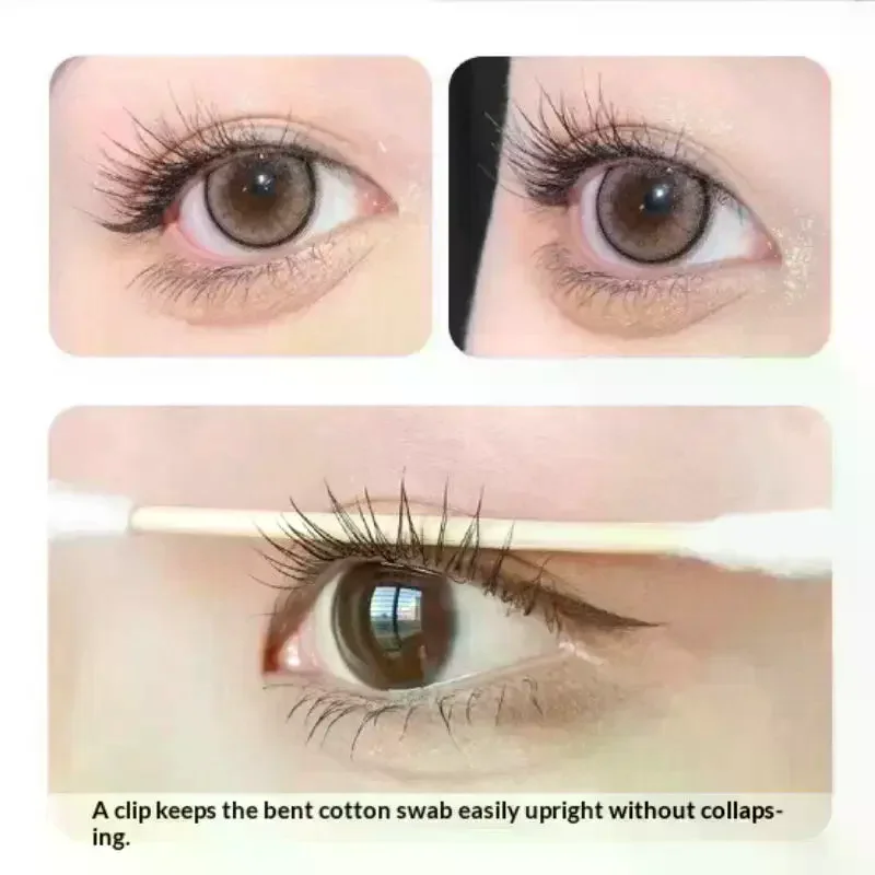 1Pcs Portable Transparent One-Clip Eyelash Curlers Easy To Operate Long-Lasting Styling Wide-Angle And Partial Eyelash Curlers