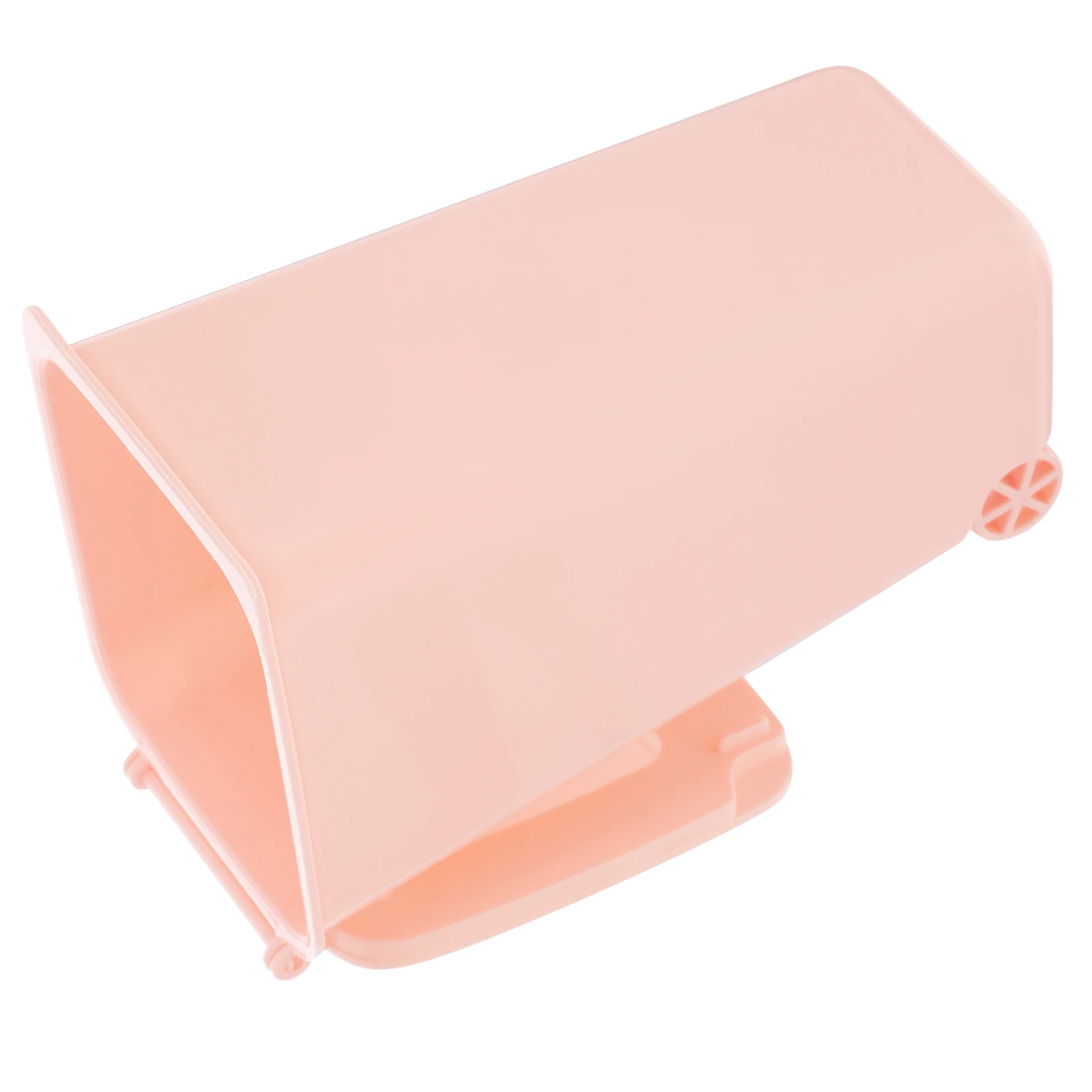 

Organization Desktop Storage Box Small Trash Can Accessories Decorate Pink Pretty Holds