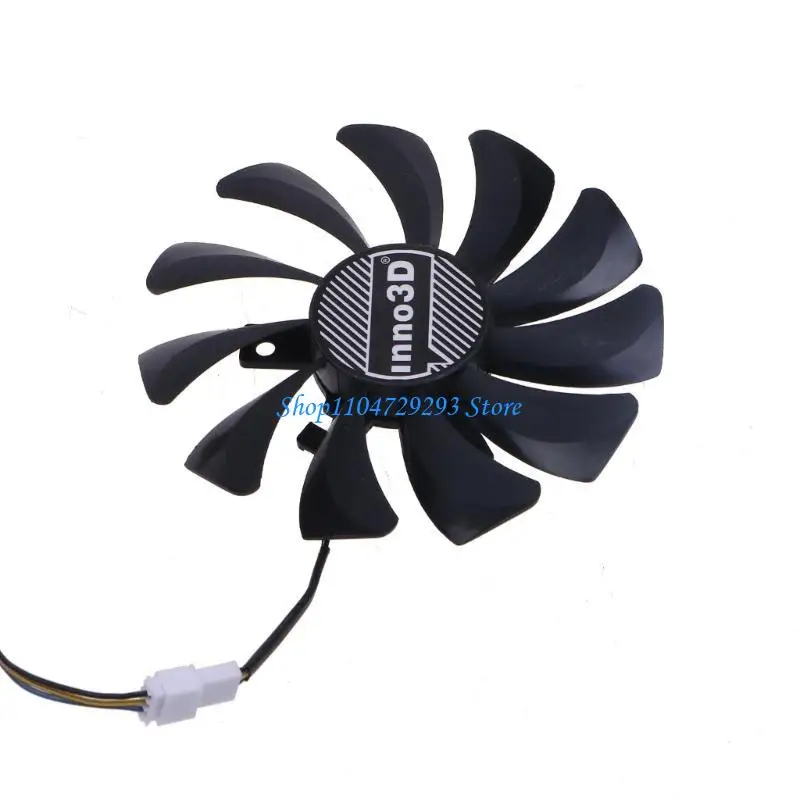 Y2GD dla Inno3d 85mm 4pin HA9010H12F-Z 1060 GPU wachlarz, dla Inno3D 1060 Graphics Card Fan
