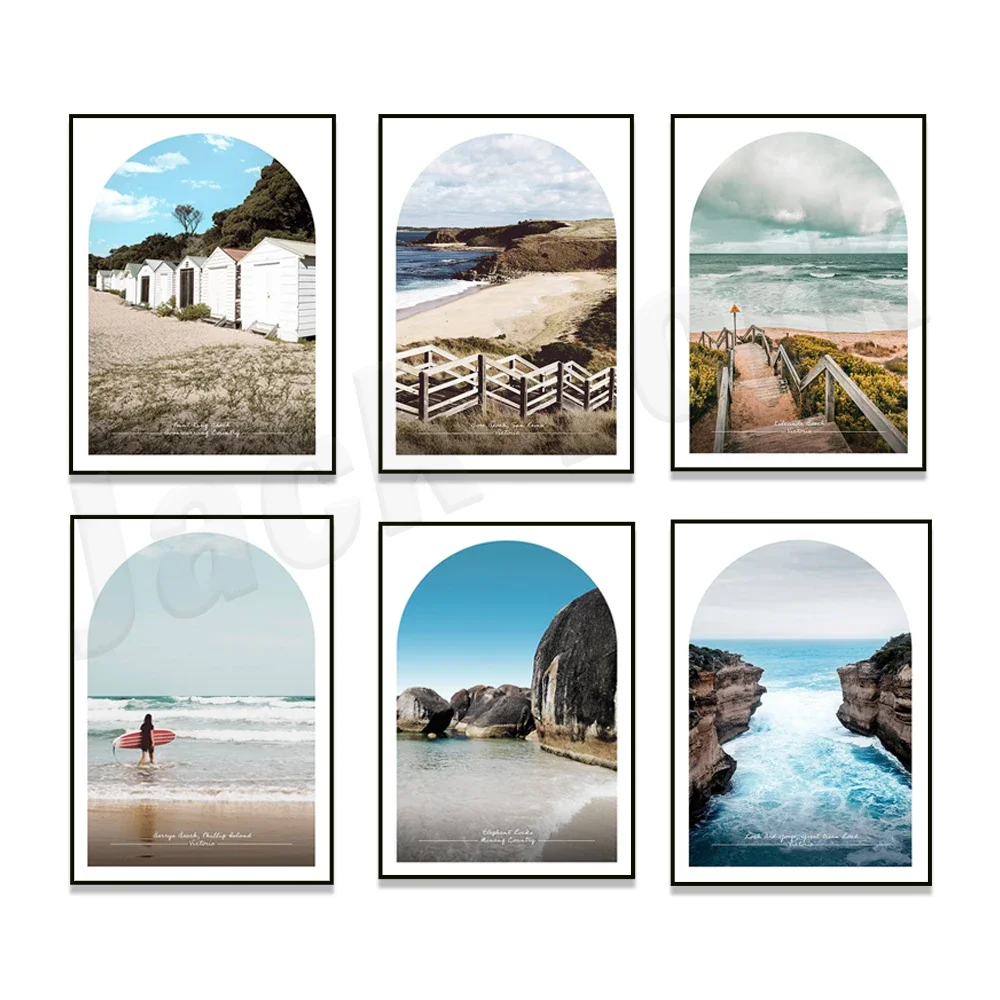 ريد روك بيتش فيليب آيلاند، خليج السلمون، جزيرة روتونست، فيكتوريا، ميناج كونتري، بونورونج كونتري، الساحلية الأسترالية #1