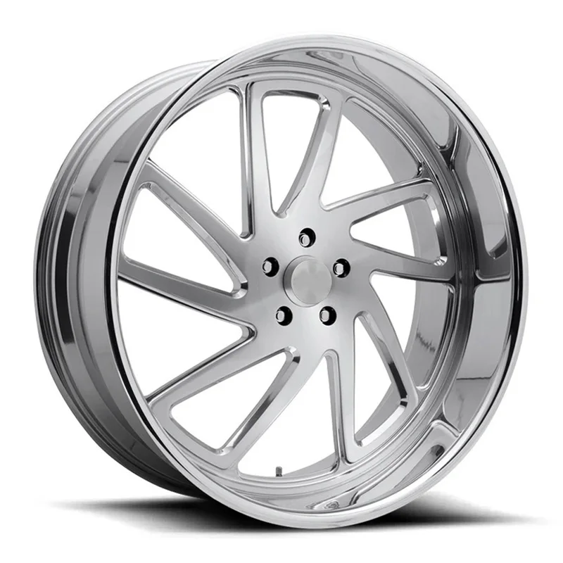 

Car Rims 2 Piece 19 20 21 22 24 Inch 5x120.65 Full Chrome Deep Lip Forged Alloy Wheels For Chevy Silverado Chevrolet