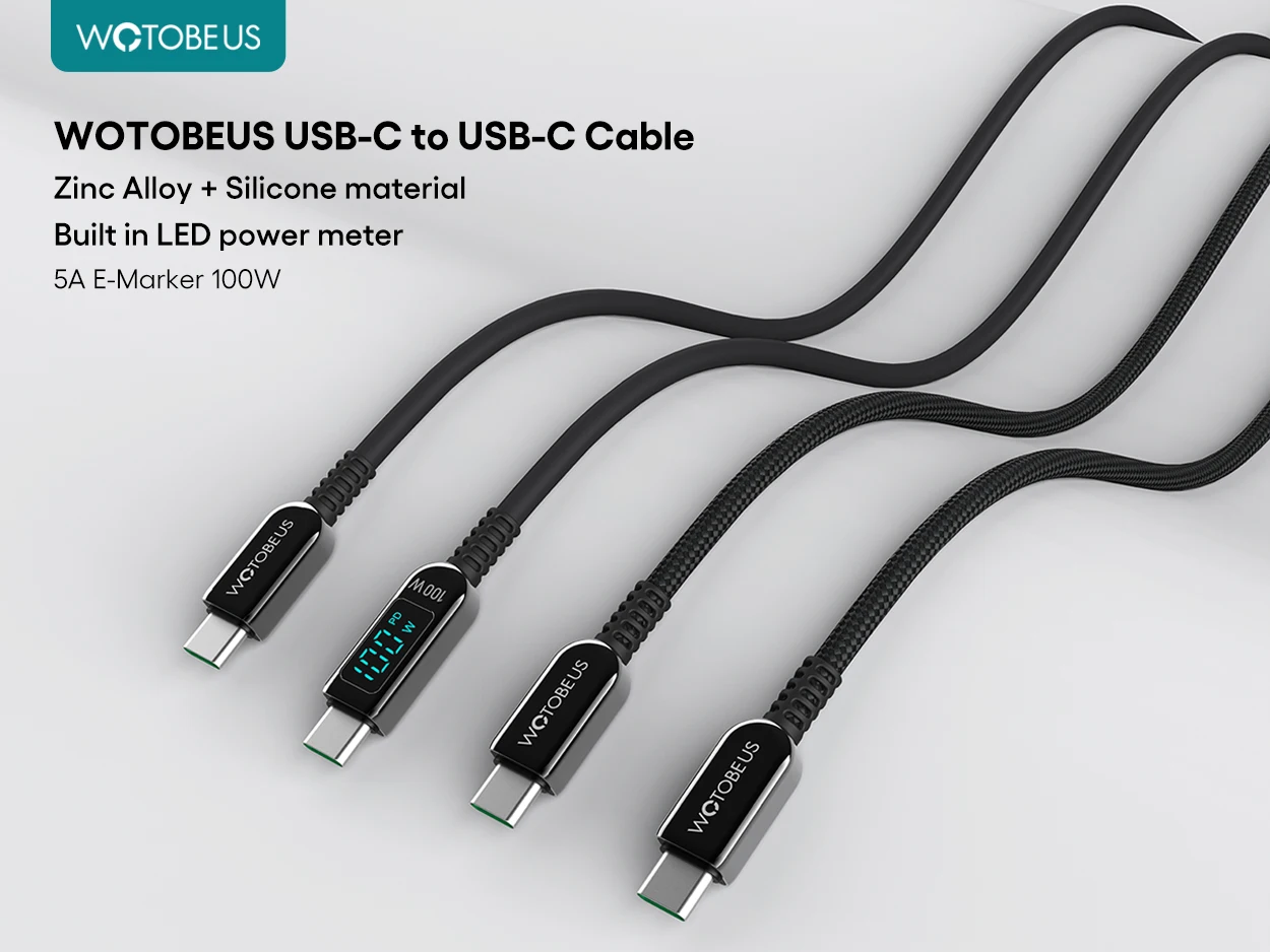 165W USB C Car Charger Adapter Super Fast Charging WOTOBEUS PD3.1 140W, PD3.0 100W PPS45W QC5 PD35W 30W for MacBook Pro 16" S22