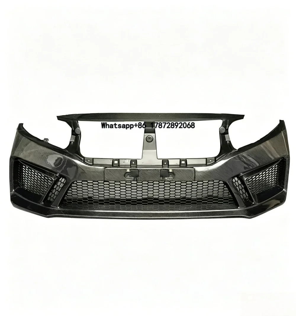 

2014-2018 CWS CA STYLE CARBON FIBER FRONT BUMPER for 2016 2017 TEN GEN