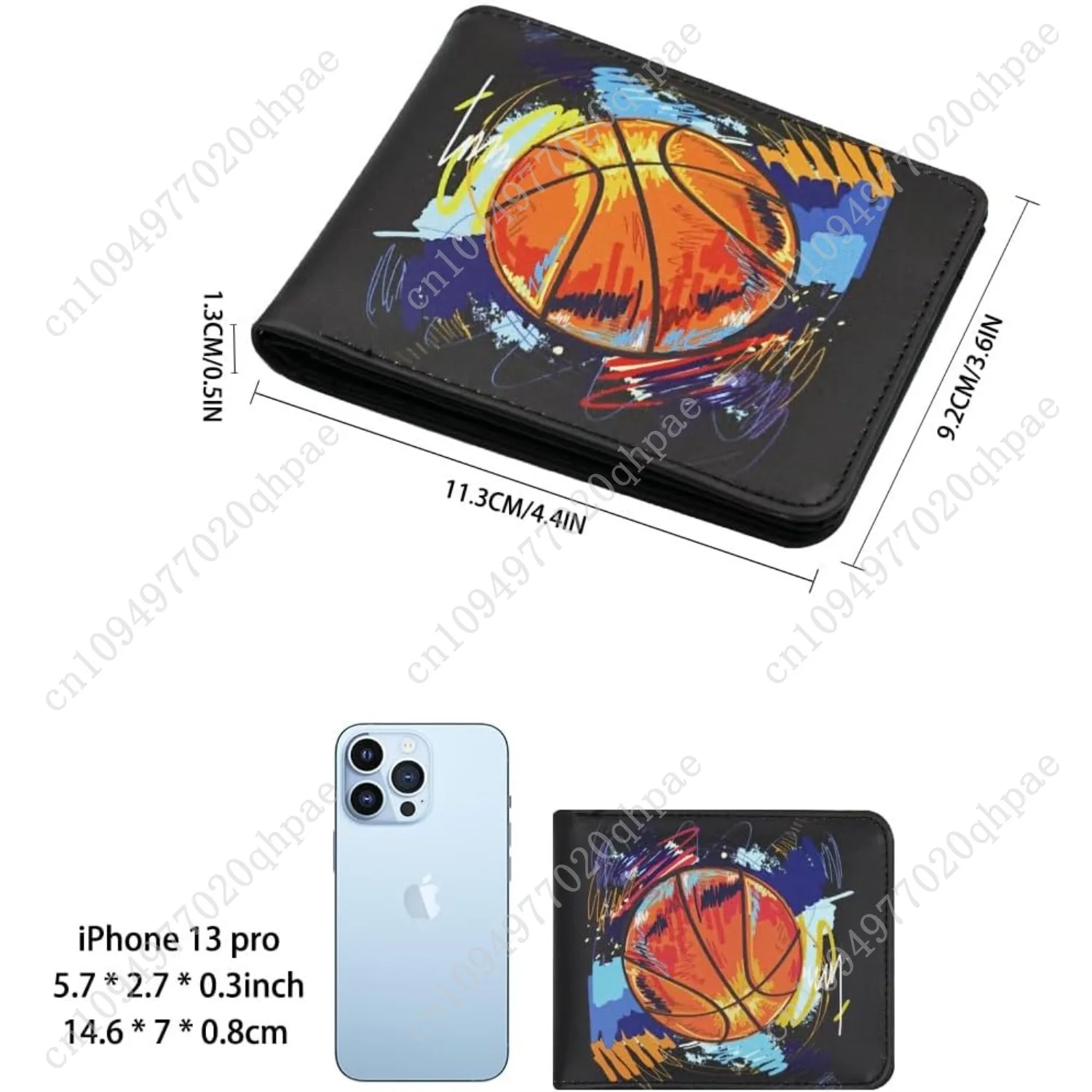 Boys Wallet for Kids and Teenager, Funny Leather Bifold Purse with Zipper Coin Pocket and Card Cash Holder for Youth Men, Cool C