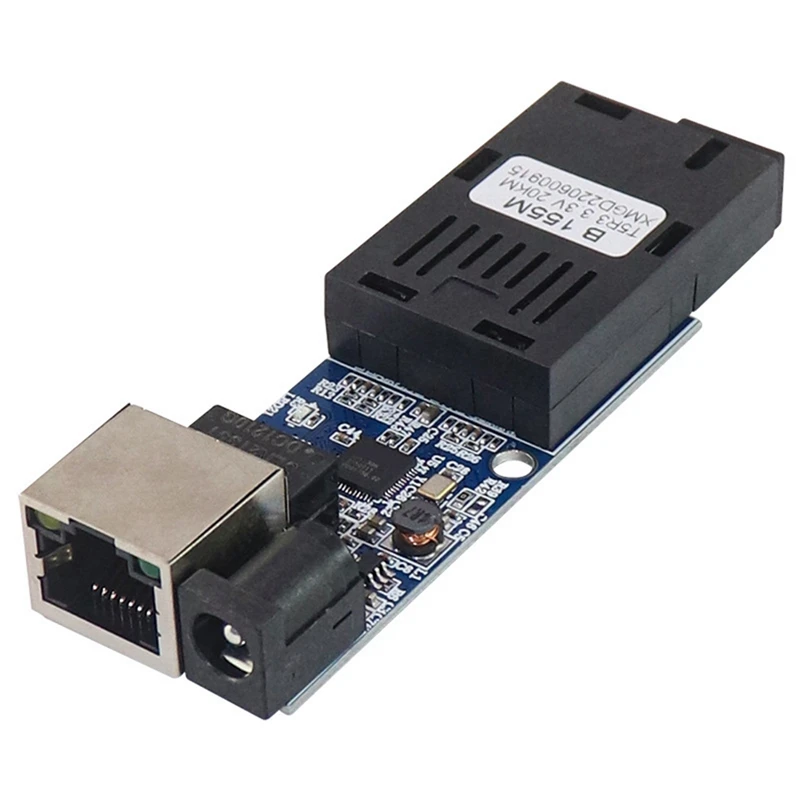 Mini Fiber Optical Media Converter 10/100Mbps Single Mode Single 20Km Fiber SC Port Fiber Switch