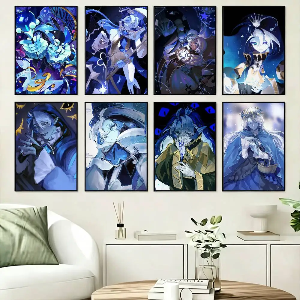 Shadow Milk C-Cookie R-Run Poster Waterproof Wall Art Sticker For Bar Living Room Vintage Decor High Quality Print Gift