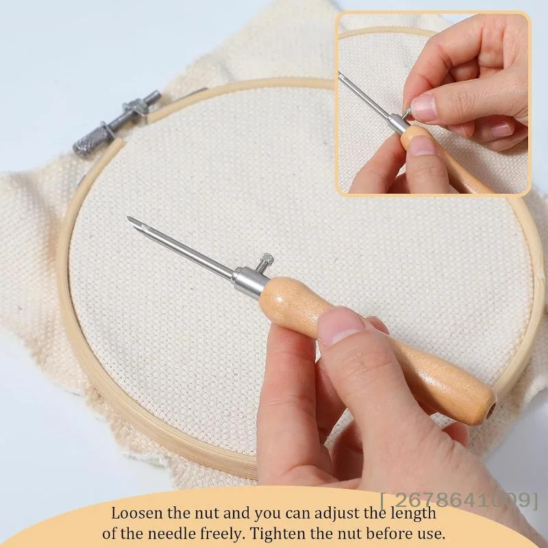 ⚑ Conjunto de Agulhas de Punch - Punch Needle Kit avaliação e preço