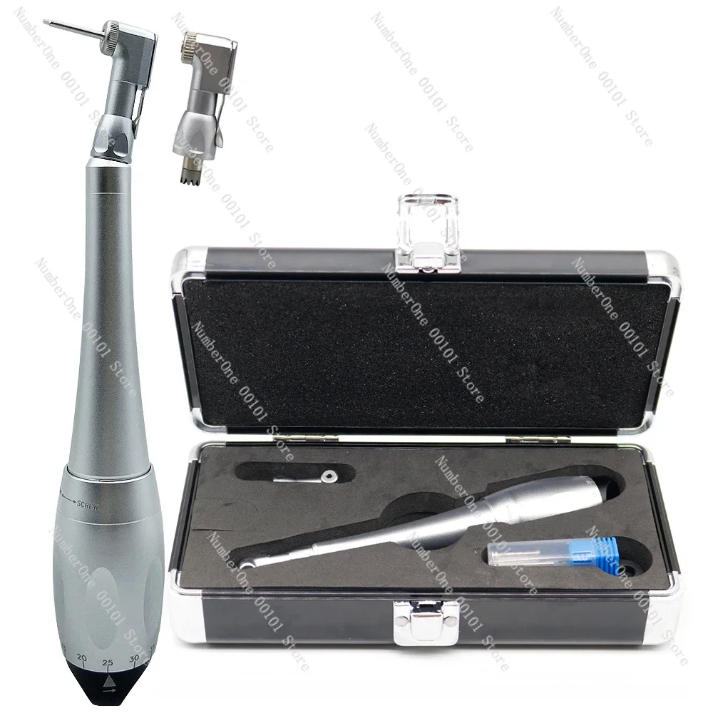 

Dental Implant Torque Wrench Handpiece Universal 2 Contra Angle Head 12 Drivers