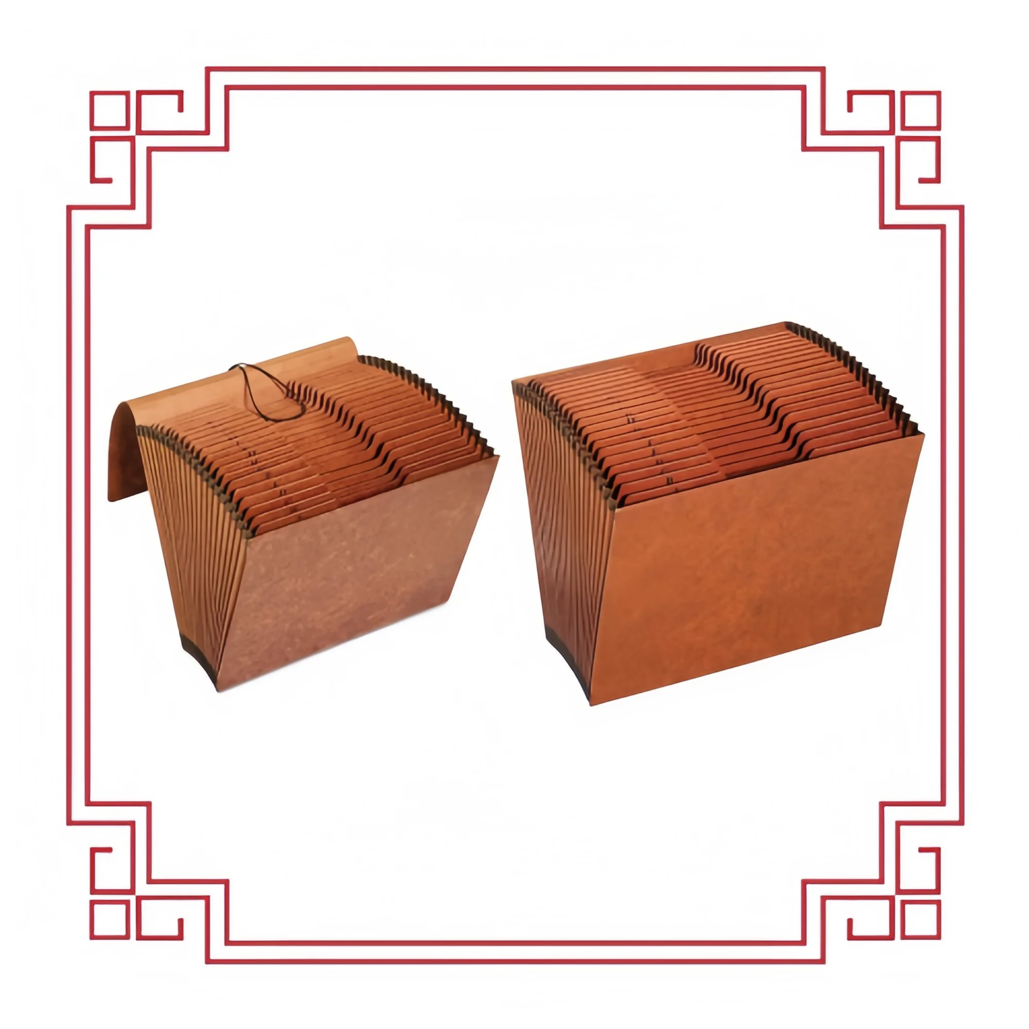 

Сверхмощная расширяющаяся папка для файлов с 21 карманами — размер буквы с эластичной застежкой, коричневая