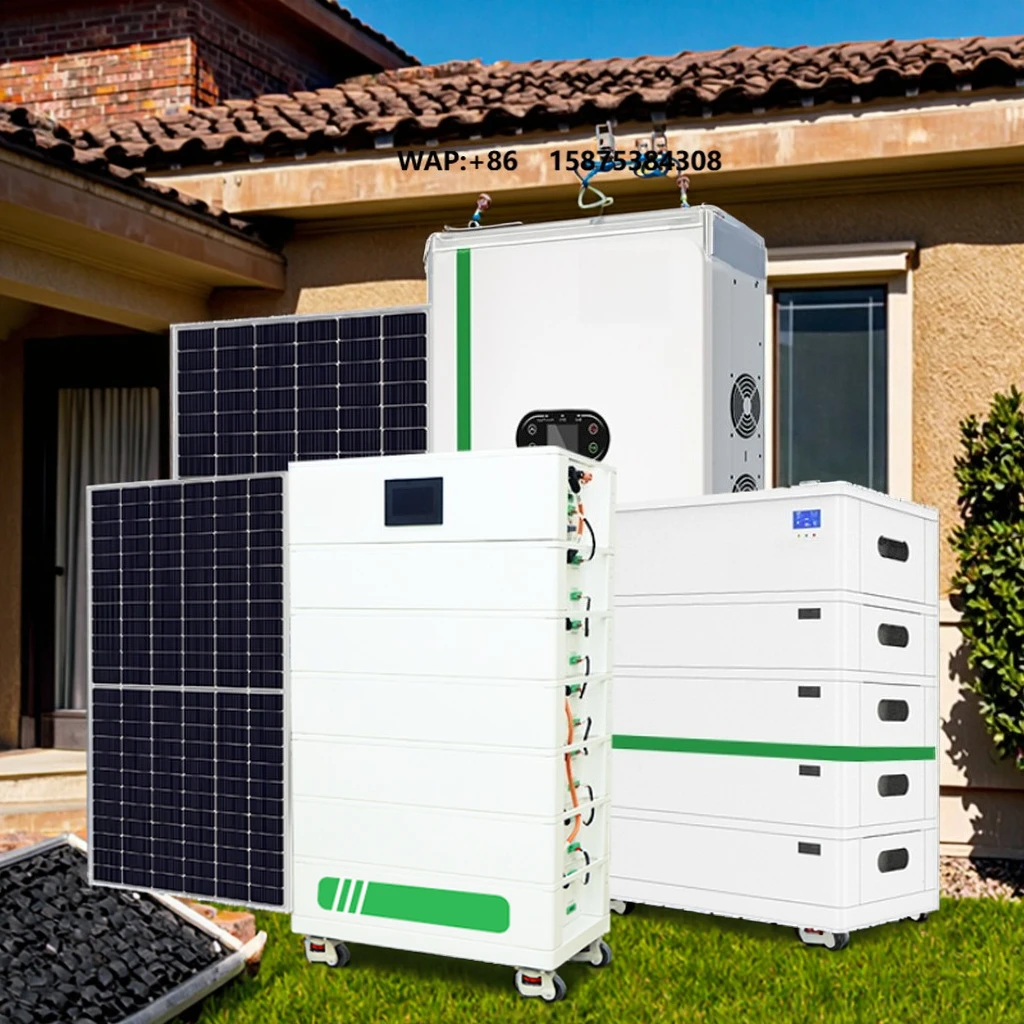5Kw-20Kw Renewable Solar Power System Kit Stackable Home Energy Storage 100ah Capacity CAN for Use