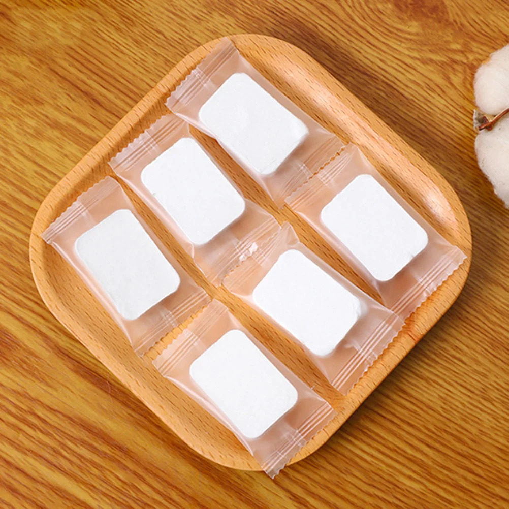 عبوة واحدة من وسادات تنظيف الوجه، وسادات مزيل المكياج المضغوطة، أداة العناية بالبشرة القابلة لإعادة الاستخدام للتنظيف اليومي أثناء التنقل