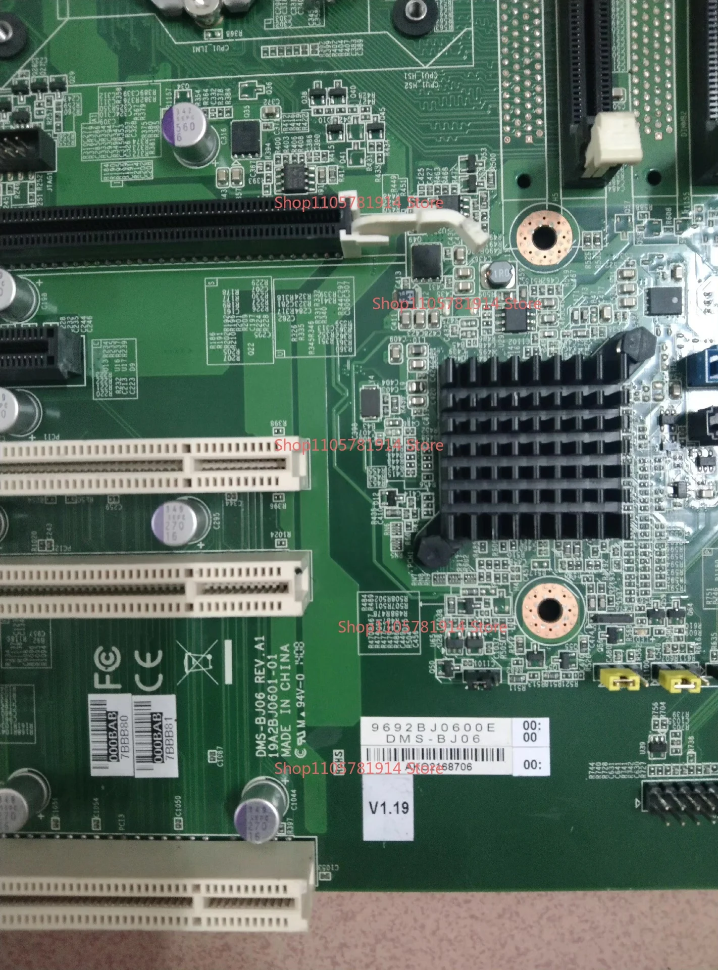 For Advantech DMS-BJ06 Industrial Control Main Board DMS-BJ06 REV. A1, Send CPU