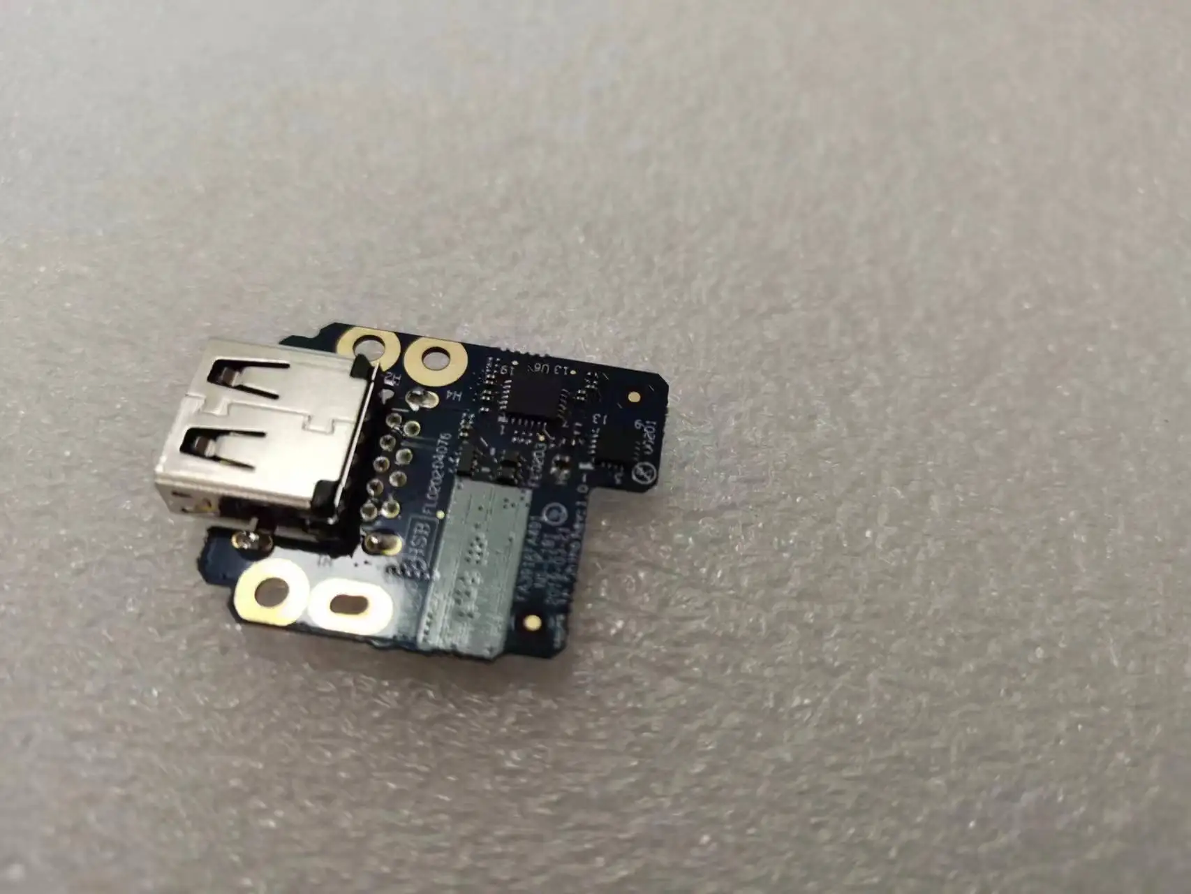 Imagem -05 - Original Usb Sub Placa de Cartão Conector para Lenovo Thinkpad T495s X395 Portátil Usb com Cabo Ns-c181 Fru 02dm414 Novo