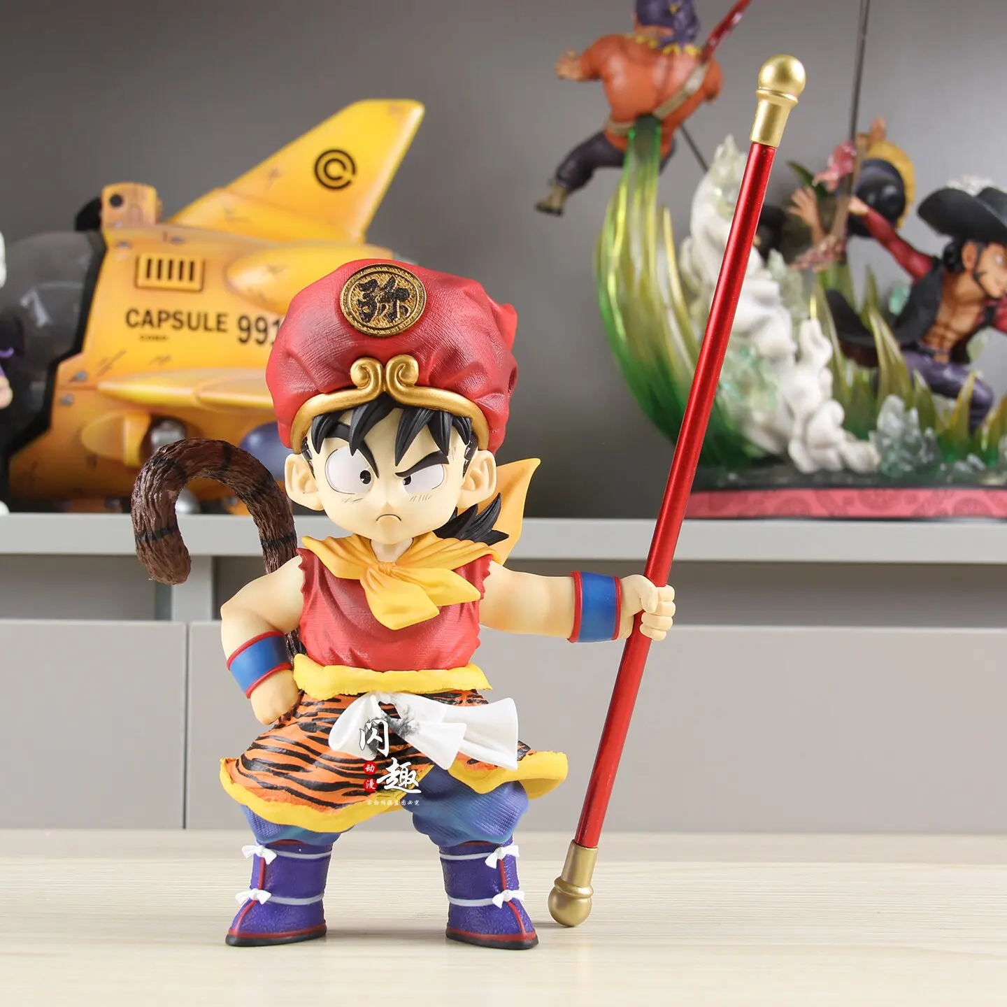 

В наличии: Коллекционная фигурка Dragon Ball VF Studio Tiger Skin Goku, 24 см, аниме-статуэтка, подарок