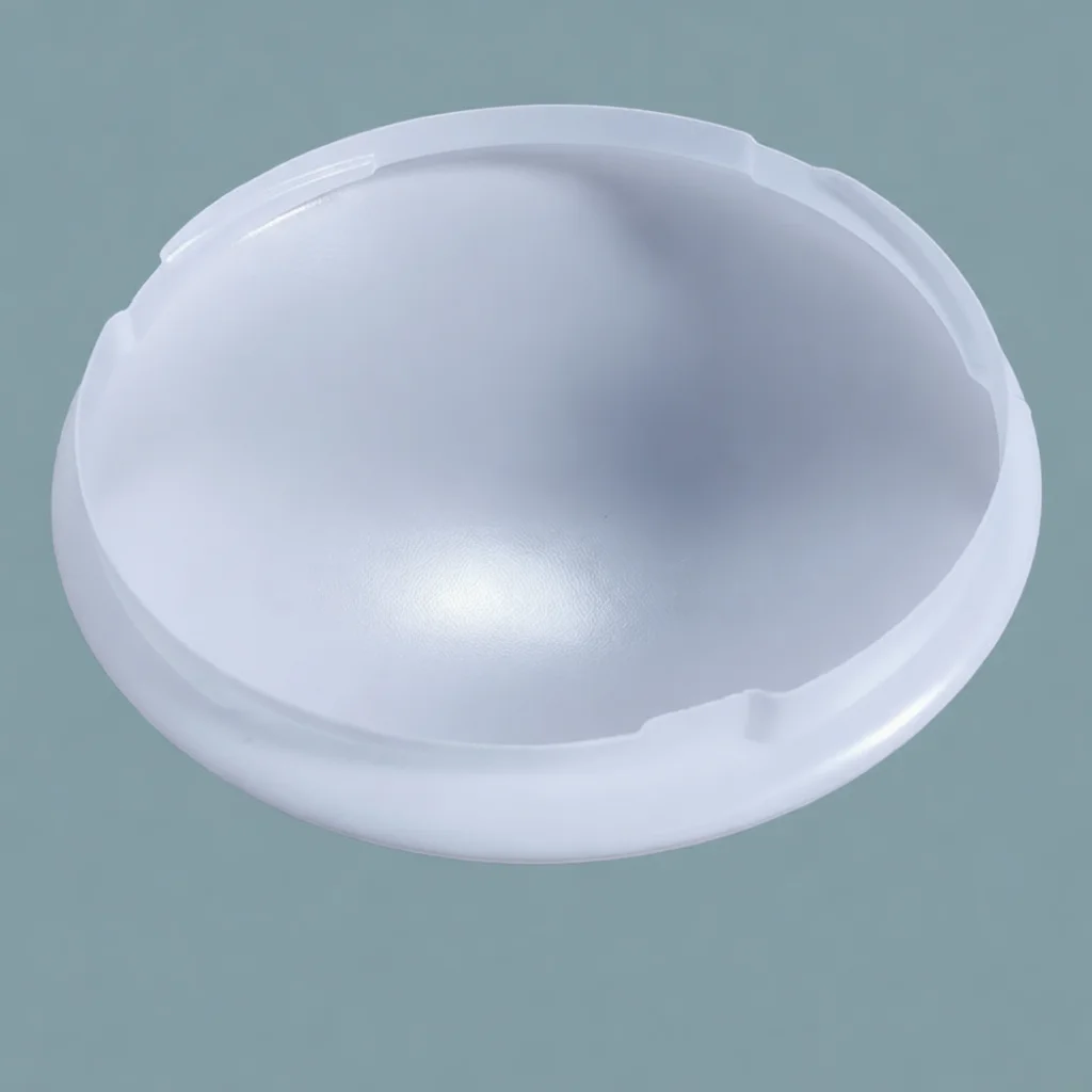 Durable Round Acrylic Lampshade White Ceiling Light Cover Replacement Globe Shield For Living Room Bedroom Lighting