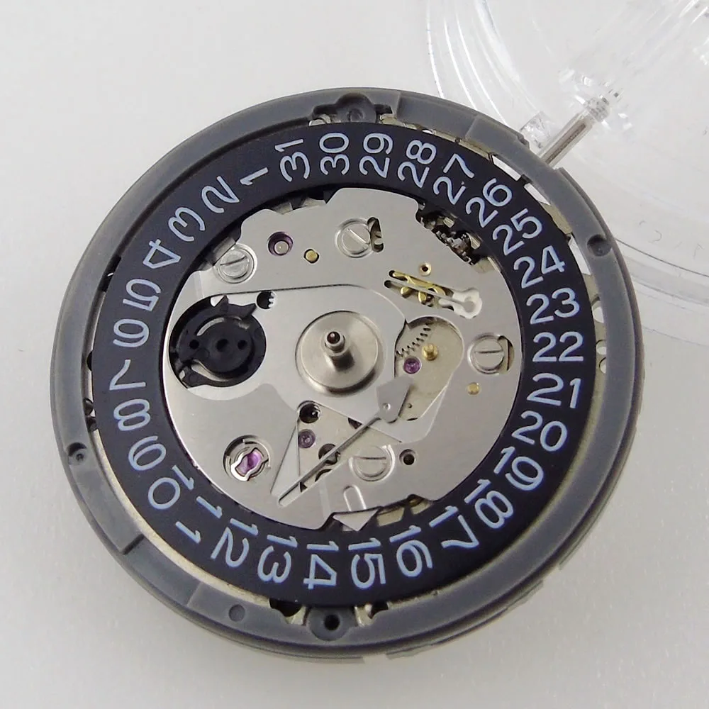 Original NH35A Movement 4H 3H 9H White Black Datewheel For Skx Wristwatch Mod Watchmaker Kit Premium Movt Replace