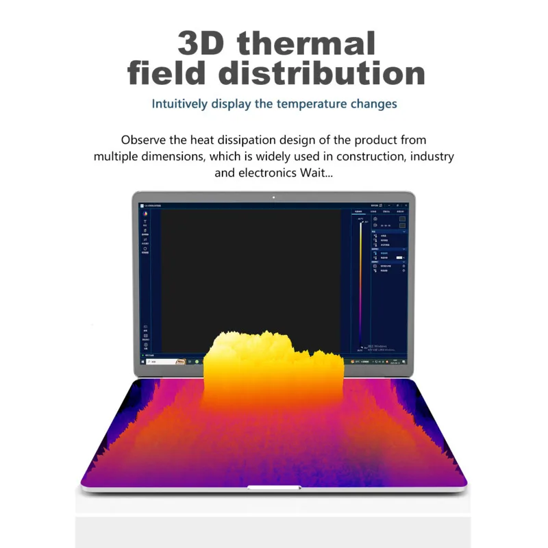 MAANT RC-5 ثلاثية الأبعاد التصوير الحراري بالأشعة تحت الحمراء لإصلاح الإلكترونيات PCB استكشاف الأخطاء HD الكاميرا الحرارية مع كشف ماس كهربائى