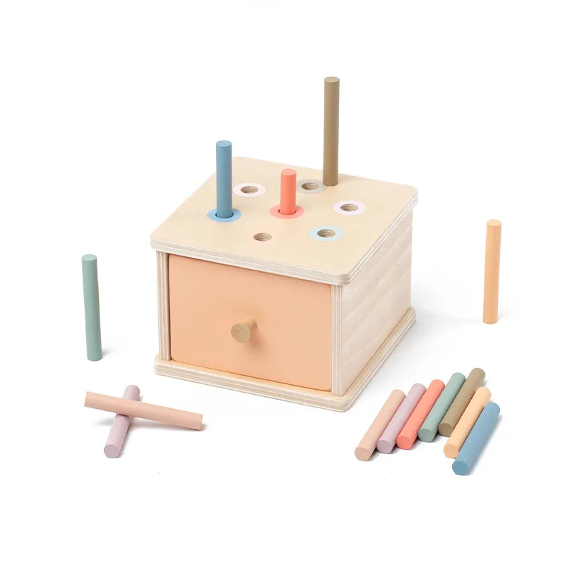 Enlightenment coin box baby's fine movements color classification shape teaching aids early education puzzle toys