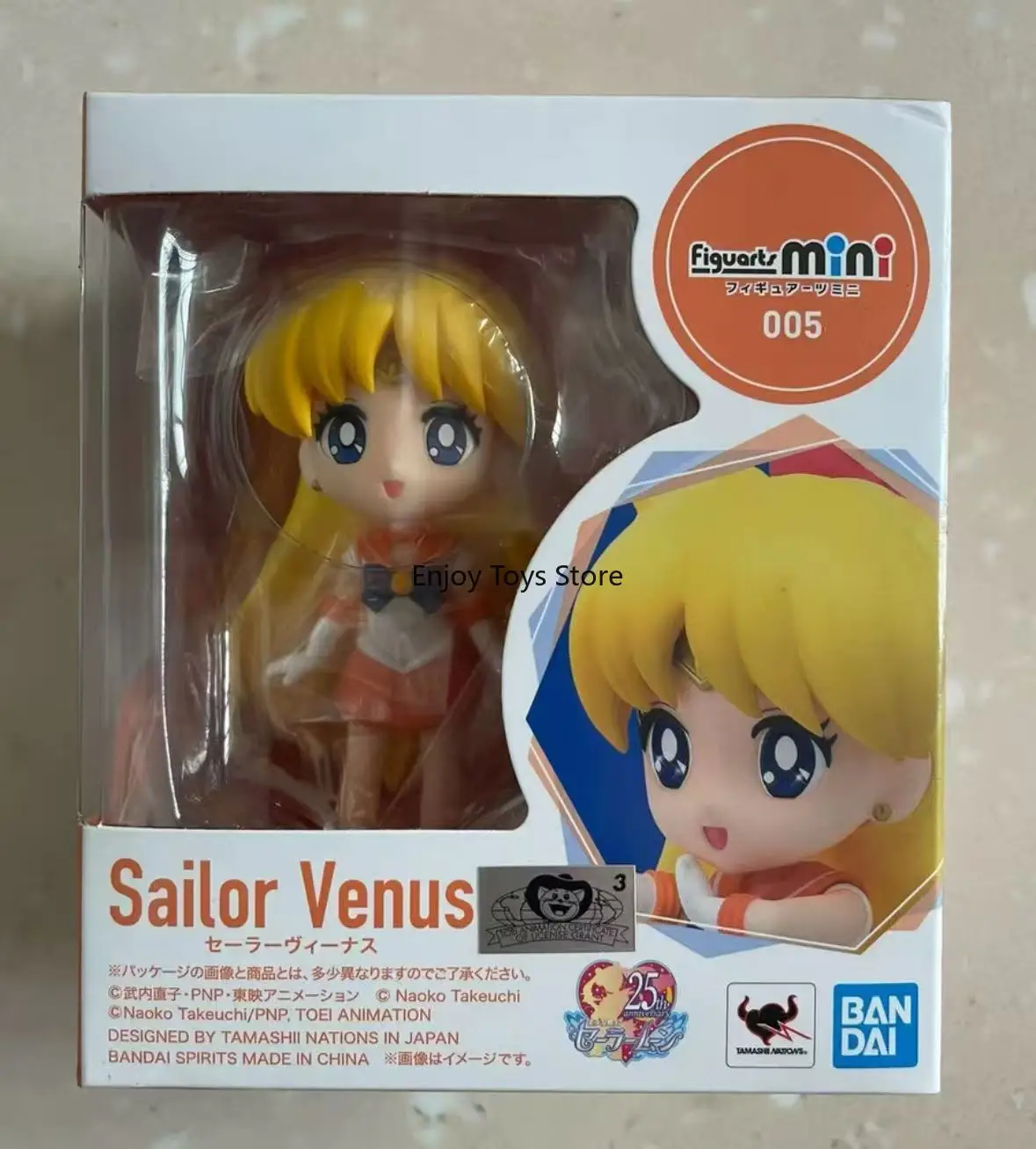 

In Stock Genuine Bandai Sailor Moon Venus Minako Aino Model Toys