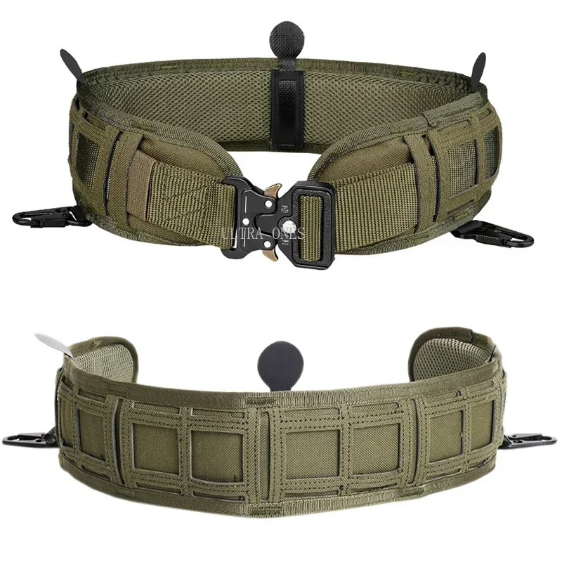 Tactical Belt Quick Release Men\'s Molle Belts Outdoor Hunting Combat Training Multifunctional Nylon Girdle Shooting Sports Gear