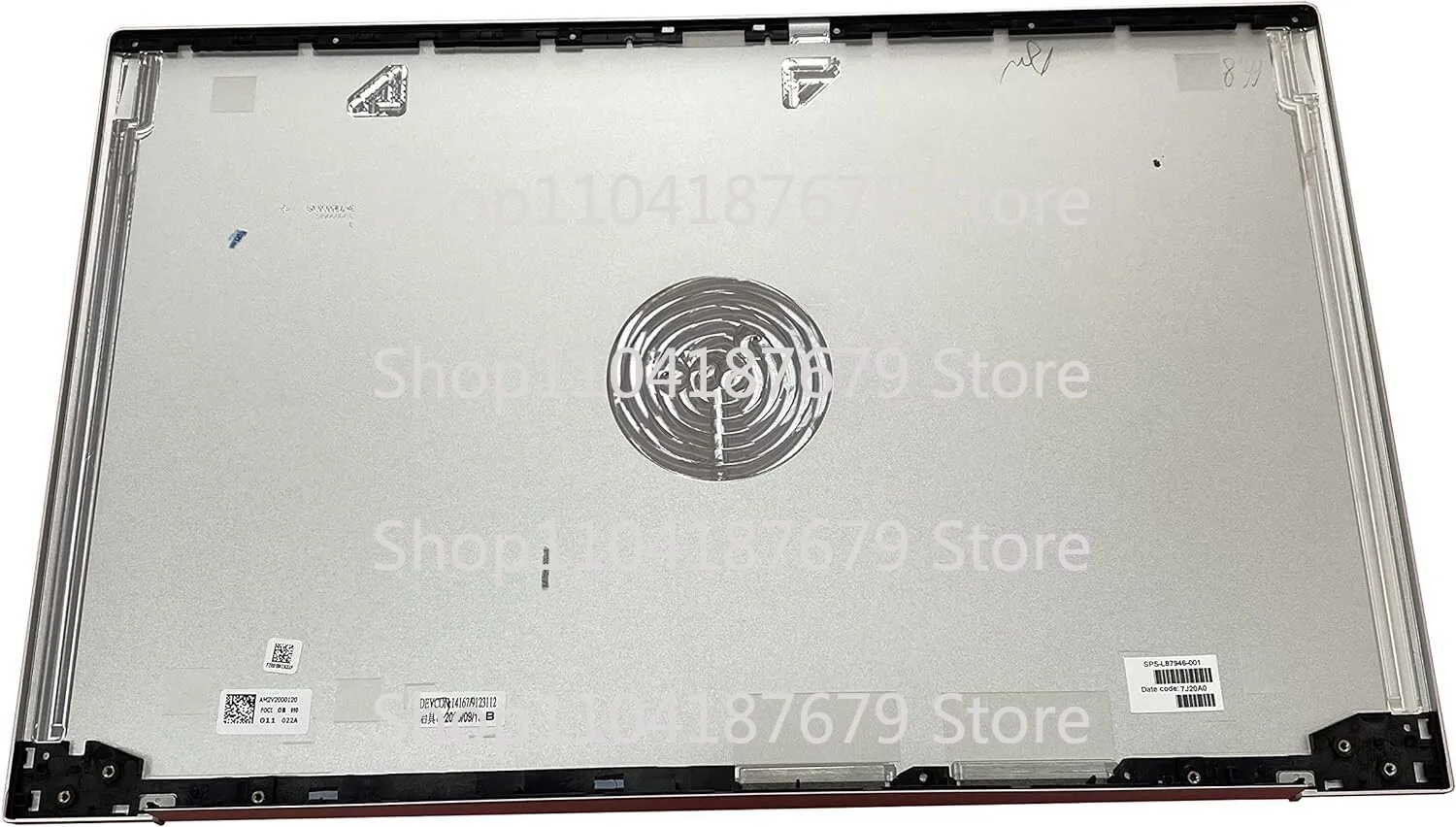 

1pcs 95%New LCD Back Cover Lid for HP Envy 17-CG 17M-CG L87946-001 Silver 9.5/10 condition