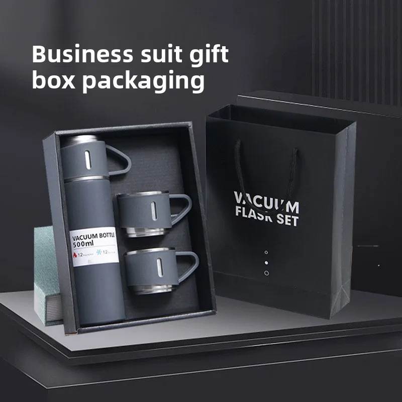 

Термос из нержавеющей стали 304 большой емкости, элитный подарок, набор для кофе и горячего чая, термос для активного отдыха, на