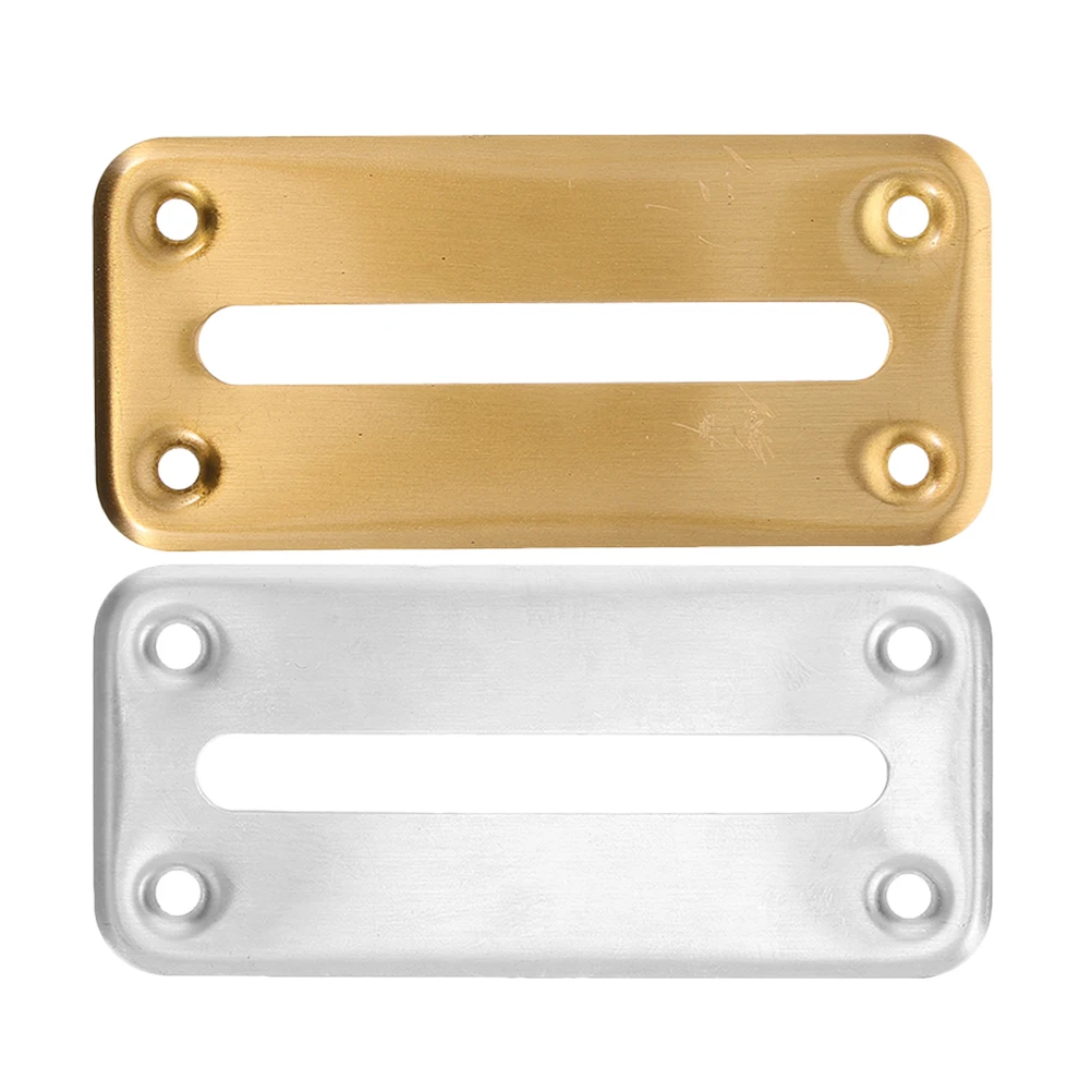 2Pcs Stainless Steel Bill Slot Sturdy Practical Money Box Replacement Slot Coin Holder Multifunctional Money Storage Jar Part