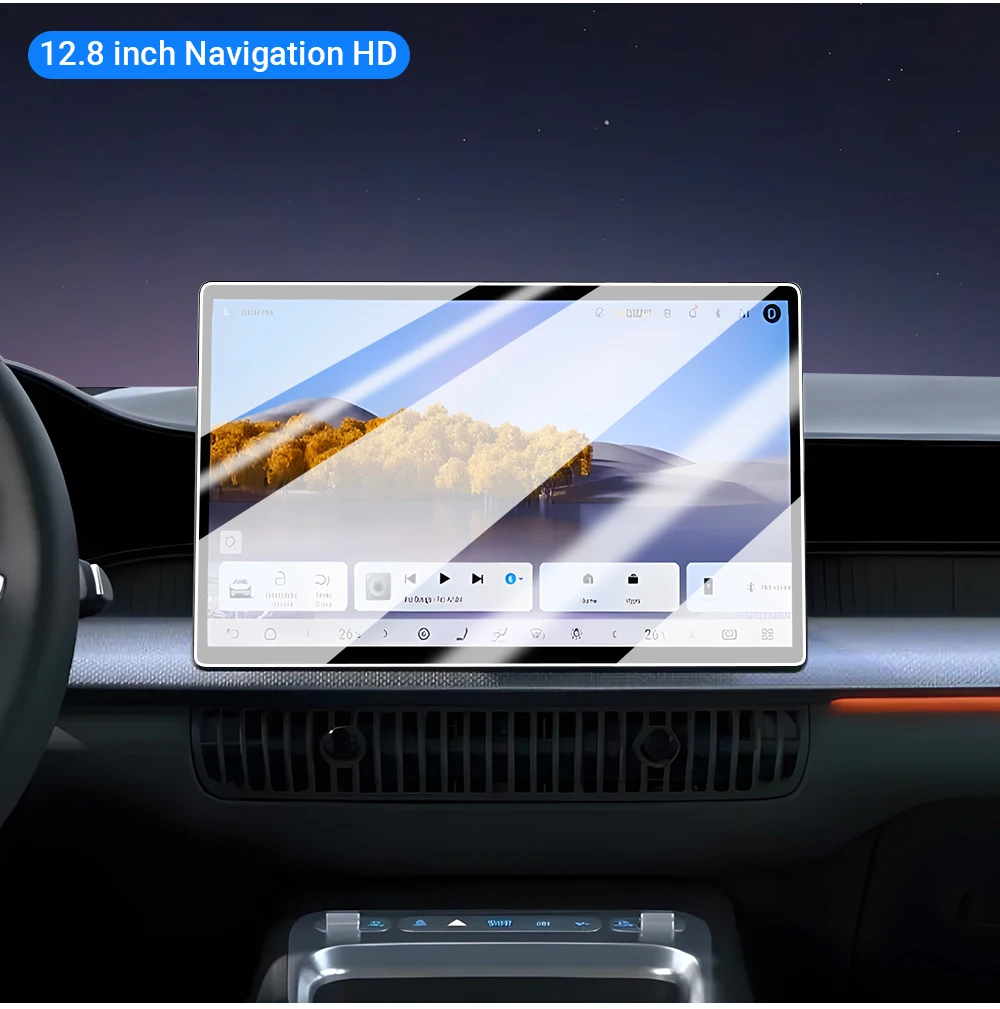 Für BYD Dolphin G DM-i 2026 2027 10,1/12,8 Zoll gehärtete Schutzfolie für Auto-GPS-Navigationsdisplay, Zubehör. – Detail 12