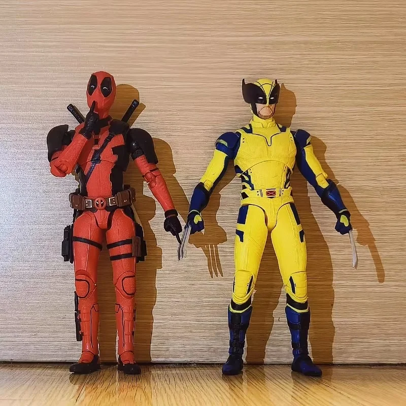 Original Marvel Legends Deadpool Wolverine Action Figure Model Deadpool 3 Serise Zd Toys Anime Statue Figurine Child Toys Gifts