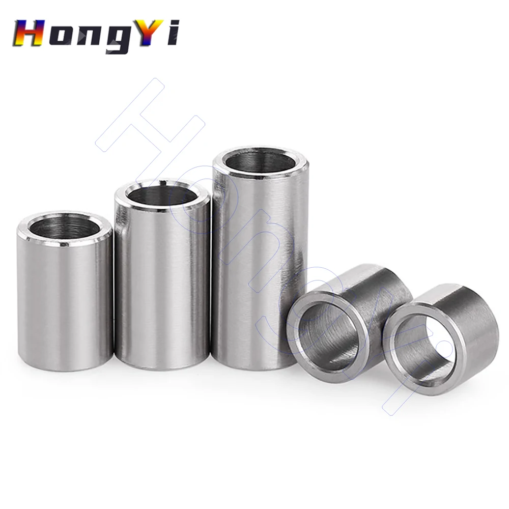 

M10 M12 304 Stainless Steel Spacer Unthreaded Bushing Washer Round Hollow Standoff Straight Through Column Gasket Sleeve