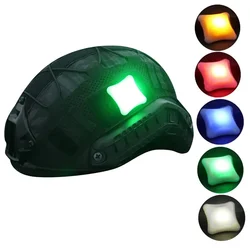 Luce di segnalazione per casco tattico nastro magico Militar caccia campeggio indicatori di segnale di sopravvivenza lampada luce a LED impermeabile per esterni