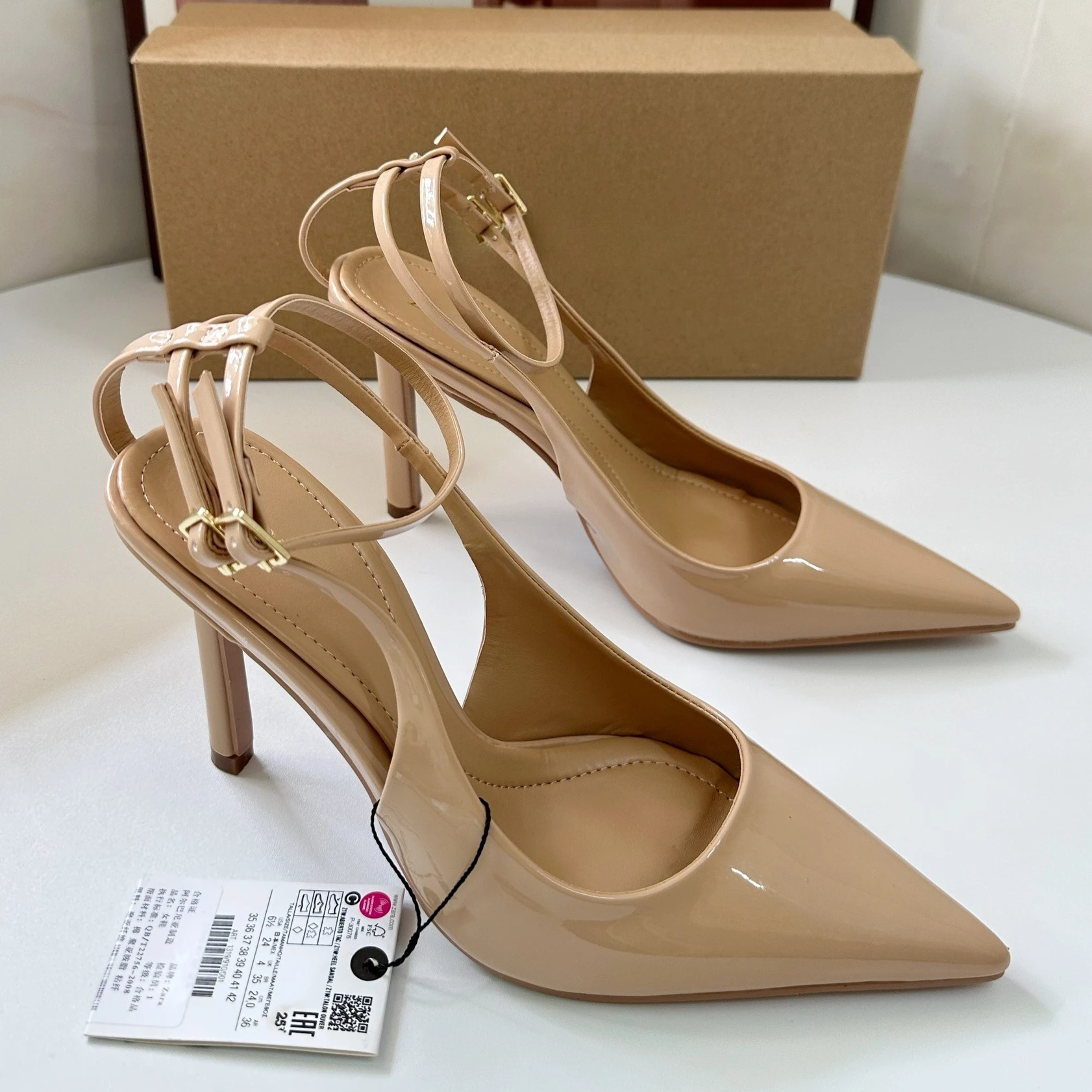 

Ankle Straps Women High Heels Sandals 2025 Summer Elegant Naked Dress Party Stilettos Pointed Toe Luxury Wedding Bridal Shoes