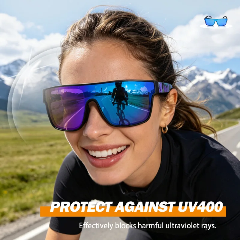 KAROS UV400 Sports Sunglasses Men Women Non Polarized Outdoor Cycling Fishing Running Hiking Travel Sun Glasses 842