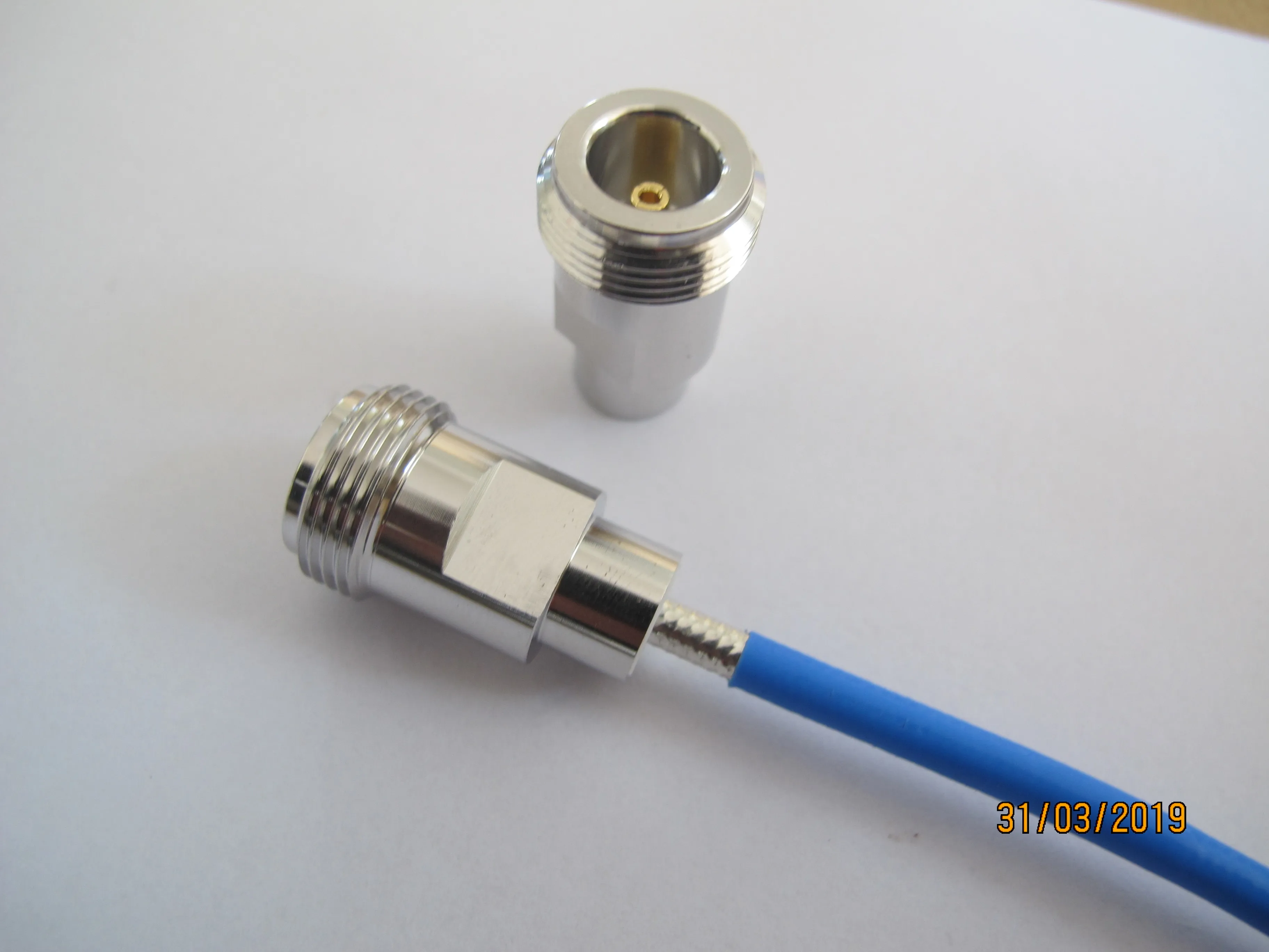 141 RG402 Semi-flexible Cable N-head Test Head 6G Solderless for Quick Plug-in Test Cable