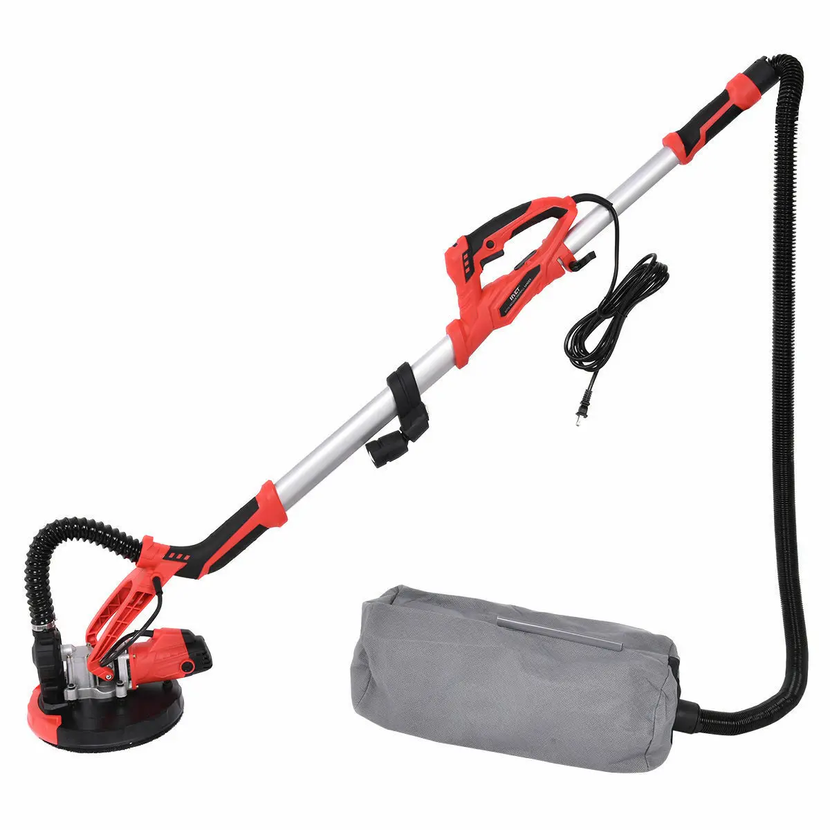 

Electric Drywall Sander - Variable Speed 800-1800rpm,800 Watts, with Automatic Vacuum System, LED Light