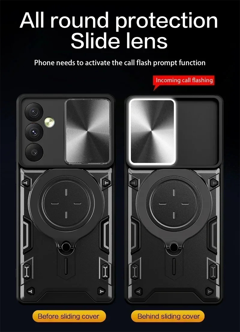 Für Samsung Galaxy M13 M23 M54 F23 5G Fall Schiebefenster Kamera schützen Rüstung Handy hüllen für Samsung M 13 23 54 F 23 Rückseite