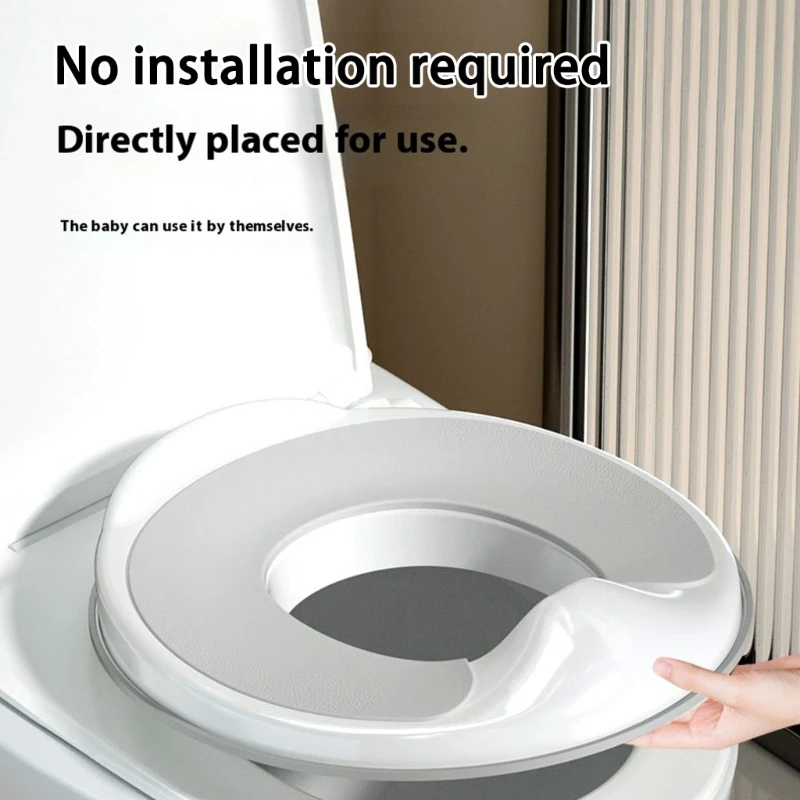 غطاء مقعد المرحاض للأطفال الصغار، تصميم فردي صحي مانع للانزلاق، ضروري للحمام 24BE #1