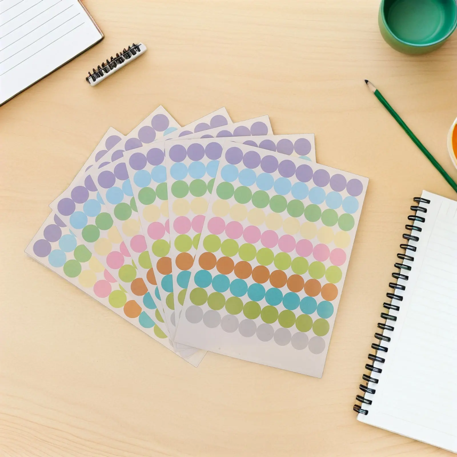 20Sheet Premium Removable Blank Round Labels 13Mm Essential Oil Lid Stickers Printable Cap Stickers for Mini Bottles Dropper