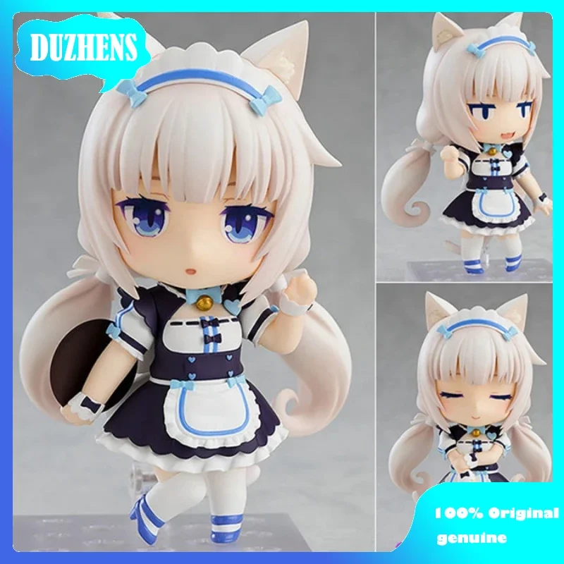 

100% Original:NEKOPARA Vanilla Chocolate Q version figma PVC Action Figure Anime Figure Model Toys Figure Collection Doll Gift