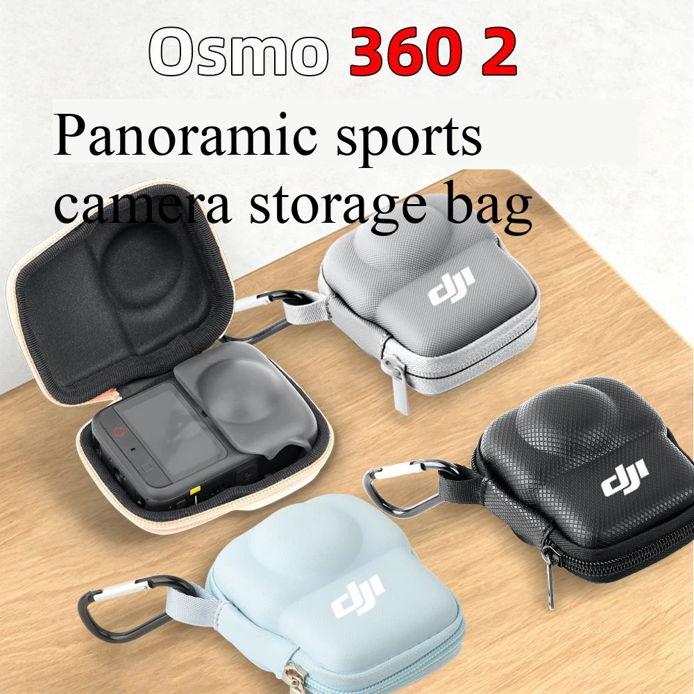 Storage Bag For DJI OSMO 360 2 Carrying Case Accessories Portable PU Travel Shoulder Bag pouches suitcase box Handbag