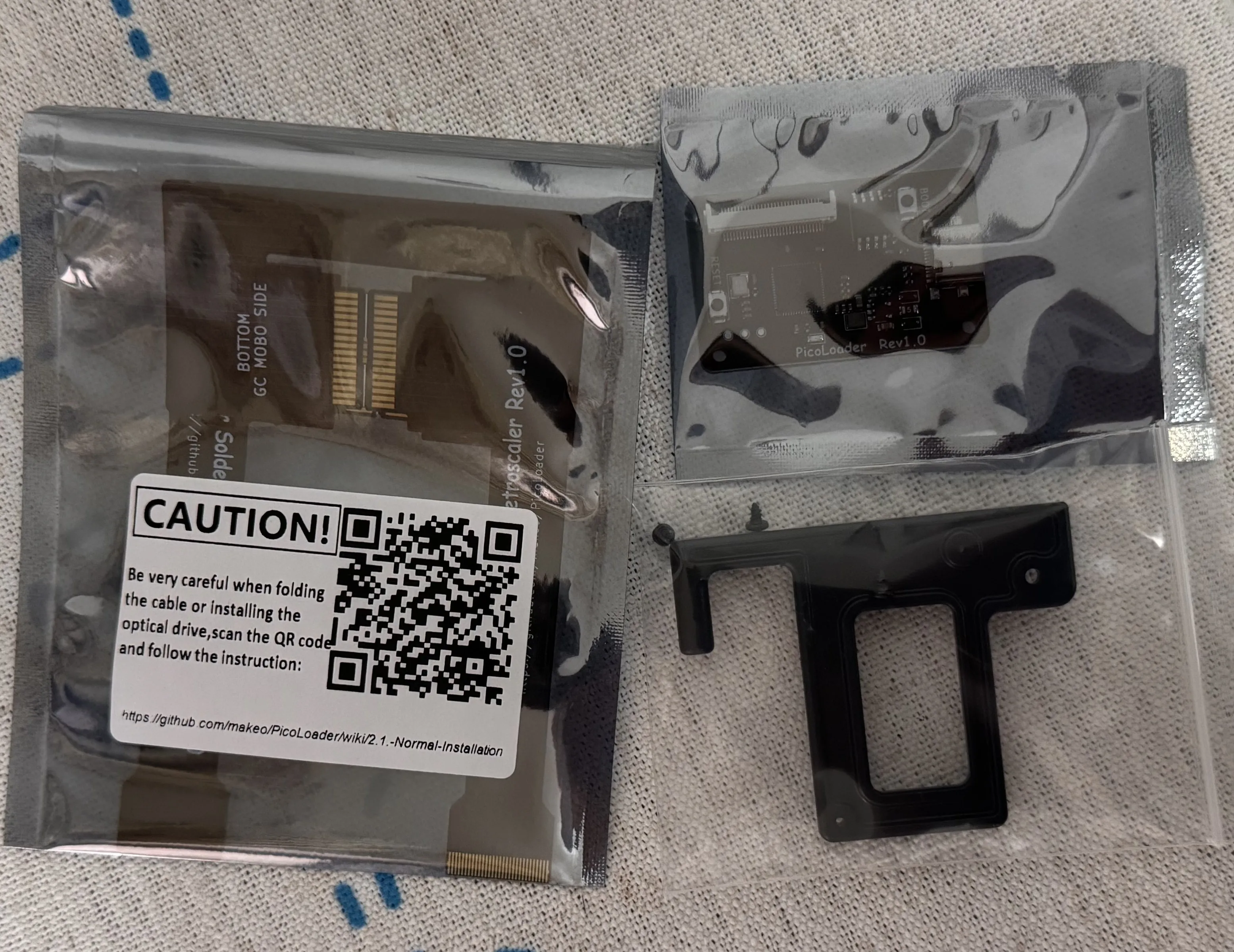 Solderless PicoLoader For GameCube Open Source Based On RP2040 For NGC DOL-001/DOL-101 Console Support Homebrew Software Launch