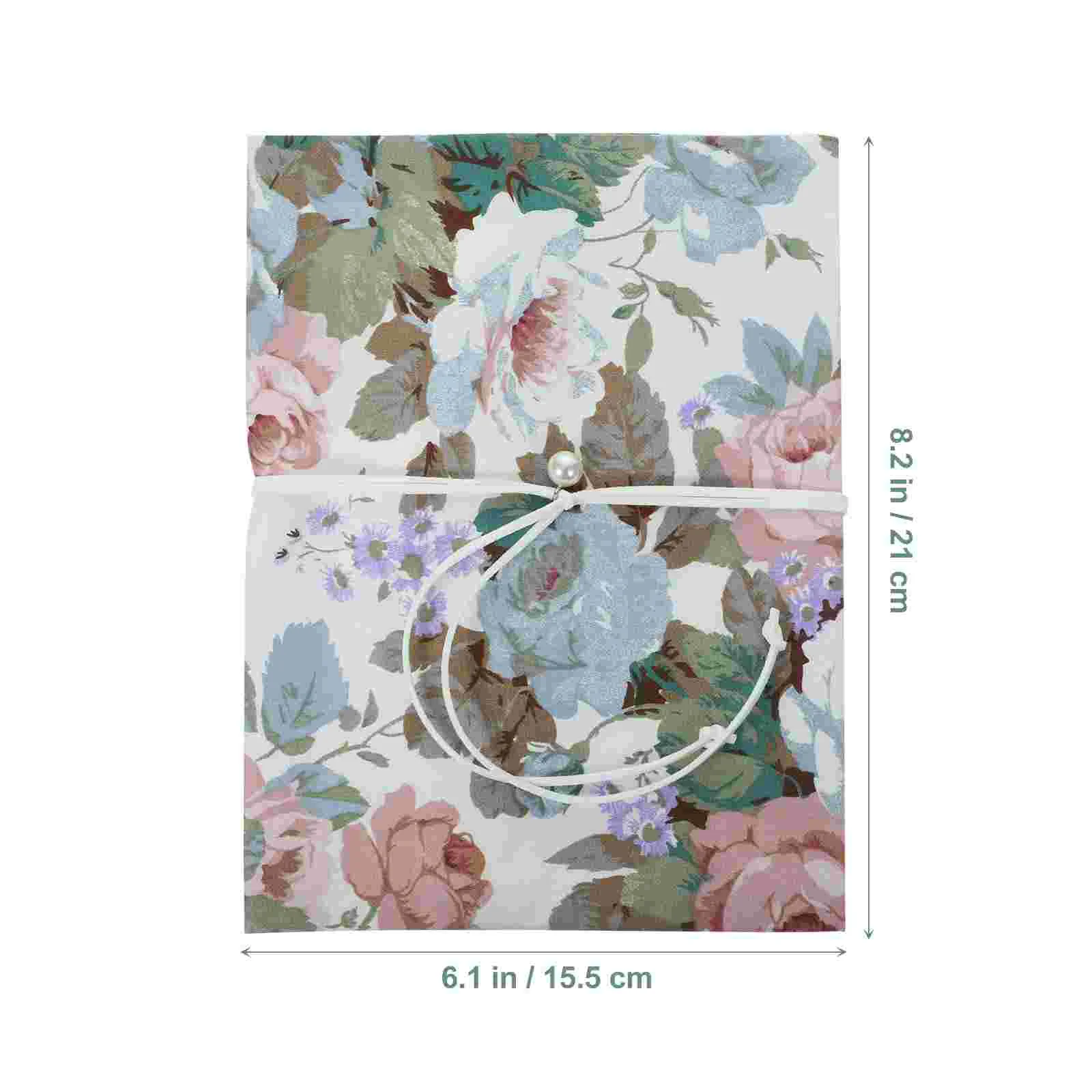 Fabric Book Cover Note Home Decor Protective Safety Books Manual Notebook